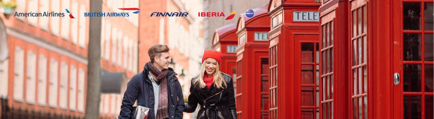 Flights from New York/Newark to London with American Airlines