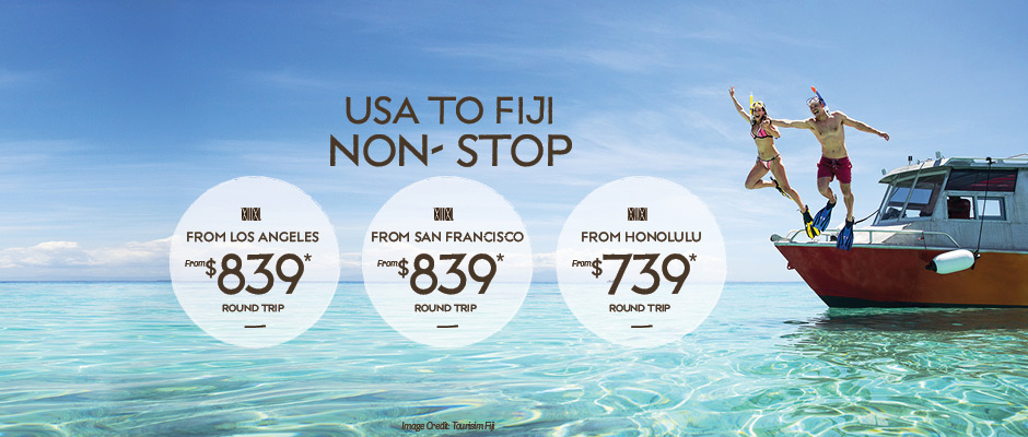 USA to Fiji Airfare Deals | Fiji Airways