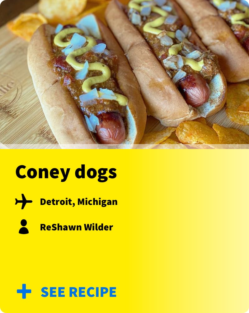 Coney dogs by ReShawn Wilder, Detroit, Michigan
