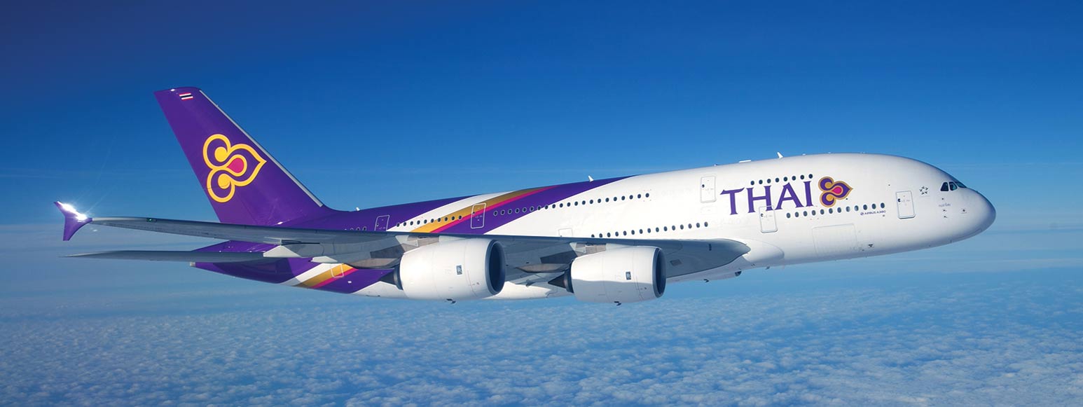 Réservez vos billets d'avion avec THAI