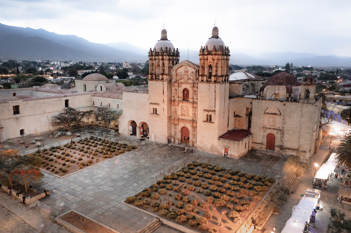Templo de Santo Domingo en Oaxaca.