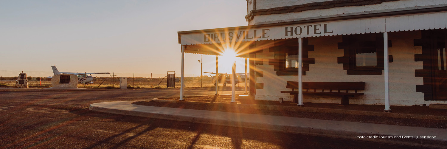 Flights from Brisbane (BNE) to Birdsville (BVI) Rex Airlines